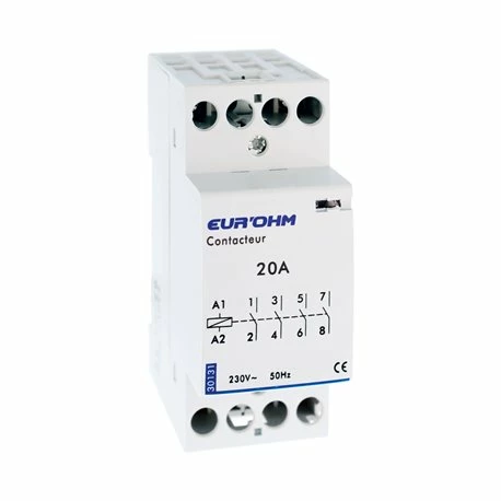 Contacteur Standard 20A 4P 4F 2 Modules 3 Contacteur Standard 20A 4P 4F 2 Modules