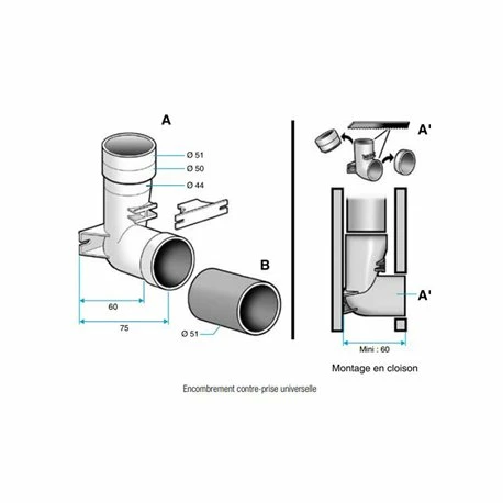 Contre-prise Universelle Ø 51 Mm 4 Contre-prise Universelle Ø 51 Mm – Image 2