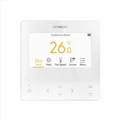 Contrôleur Couleurs Design Filaire Pour Unité De Climatisation Hitachi