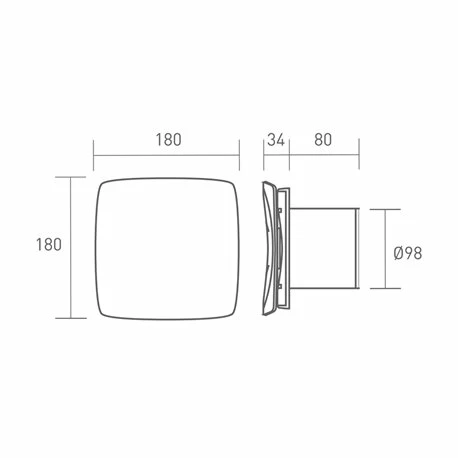 Atlantic Extracteur Continu Curv Confort 100 Pour Salle De Bains Ou WC 4 Atlantic Extracteur Continu Curv Confort 100 Pour Salle De Bains Ou WC – Image 2