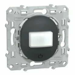 Détecteur De Présence Et De Mouvement Ovalis S340523 Anthracite