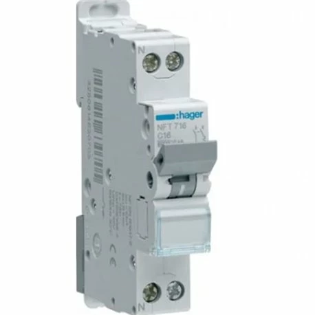 Disjoncteur 1P+N 4.5-6kA Courbe C - 20A 1 Module MJT720 3 Disjoncteur 1P+N 4.5-6kA Courbe C - 20A 1 Module MJT720