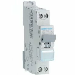 Disjoncteur 1P+N 6-10kA Courbe C - 25A 1 Module NFT725