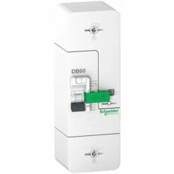 Schneider Electric Disjoncteur De Branchement Resi9 R9FT660 DB60 Différentiel Instantané 60 A