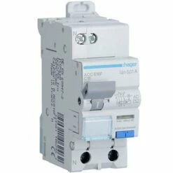 Disjoncteur Differentiel 1P+N 4.5-6kA Courbe C - 16A 10mA Type AC ACC816F