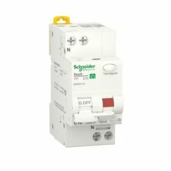Schneider Electric Disjoncteur Différentiel Resi9 R9PDCF10 1P+N 10 A Type Fsi