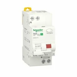 Schneider Electric Disjoncteur Différentiel Resi9 R9PDCF16 1P+N 16 A Type Fsi