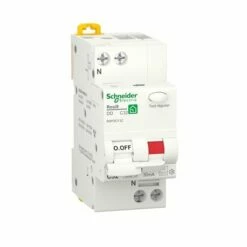 Schneider Electric Disjoncteur Différentiel Resi9 R9PDCF32 1P+N 32 A Type Fsi