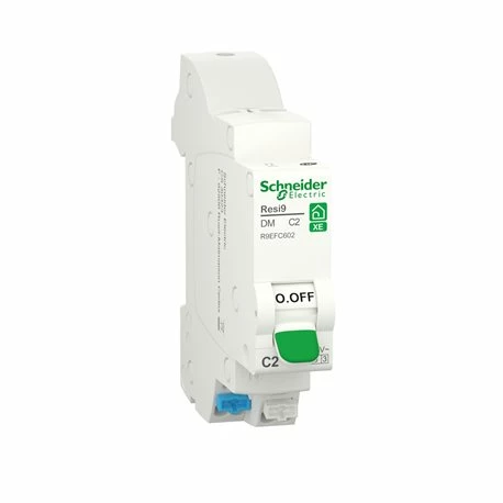 Schneider Electric Disjoncteur Resi9 XE R9EFC606 1P+N 6 A Courbe C 3 Schneider Electric Disjoncteur Resi9 XE R9EFC606 1P+N 6 A Courbe C