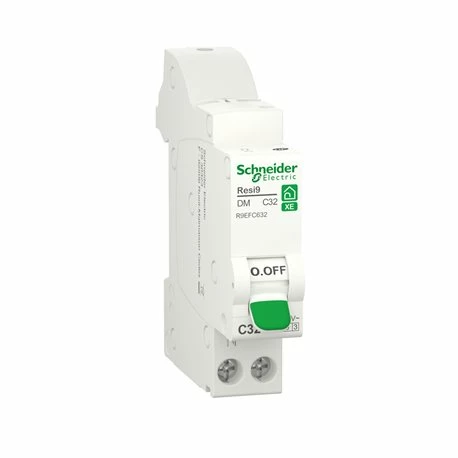 Schneider Electric Disjoncteur Resi9 XE R9EFC632 1P+N 32 A Courbe C 3 Schneider Electric Disjoncteur Resi9 XE R9EFC632 1P+N 32 A Courbe C