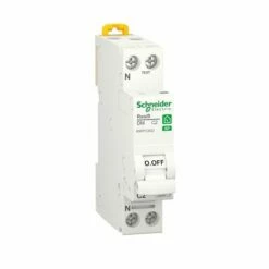 Schneider Electric Disjoncteur Resi9 XP R9PFC602 1P+N 2 A Courbe C