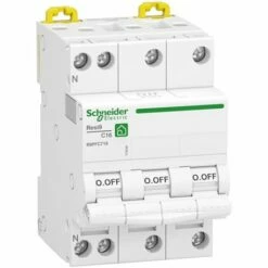 Schneider Electric Disjoncteur Resi9 XP R9PFC716 3P+N 16 A Courbe C