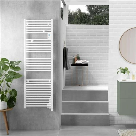 Atlantic Sèche Serviette électrique Doris 500 Watts, Blanc Brillant 5 Atlantic Sèche Serviette électrique Doris 500 Watts, Blanc Brillant – Image 3