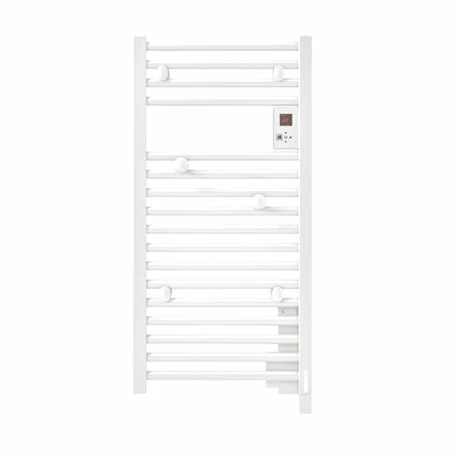 Atlantic Sèche Serviette électrique Doris Étroit 500 Watts, Blanc Brillant 3 Atlantic Sèche Serviette électrique Doris Étroit 500 Watts, Blanc Brillant