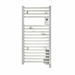 Atlantic Sèche Serviette électrique Doris Étroit 300 Watts, Blanc Carat