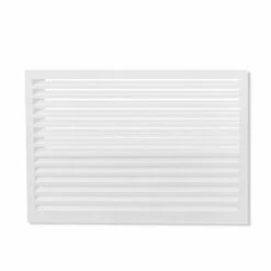 Dos Habillage Groupe Extérieur Cache-clim Aluminium Blanc Taille L