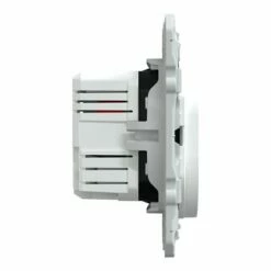 Double Chargeur USB A+A 10,5W 5V 2,1 A Max Ovalis S320407 Blanc -Schneider Electric Soldes double chargeur usb aa 105w 5v 21 a max ovalis s320407 blanc 1