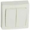 Legrand Double Va-et-vient Appareillage Saillie Complet Blanc 086020 -Schneider Electric Soldes double va et vient appareillage saillie complet blanc 086020