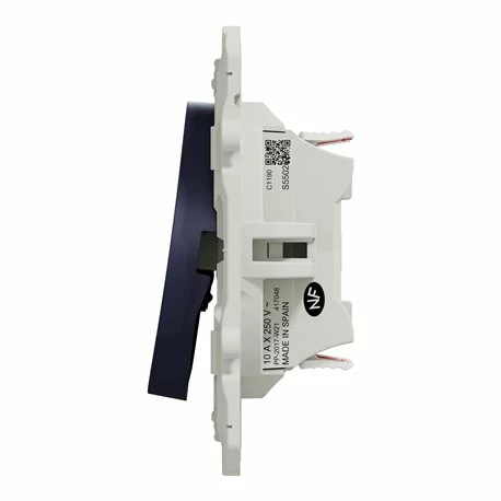 Double Va-et-vient Odace S550214 Bleu Cobalt 4 Double Va-et-vient Odace S550214 Bleu Cobalt – Image 2