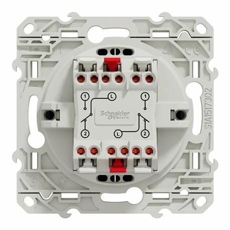 Double Va-et-vient Odace S550214 Bleu Cobalt 10 Double Va-et-vient Odace S550214 Bleu Cobalt – Image 8