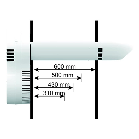 Aérateur Ecoroom Ø150 Mm L310 Mm 5 Aérateur Ecoroom Ø150 Mm L310 Mm – Image 3