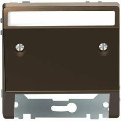 Schneider Electric Enjoliveur Incliné Supp. Connectée Multimédia Porte-étiquette D-Life MTN4540-6052 Mocca Porte-étiquette