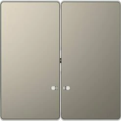 Schneider Electric Enjoliveur Pour Commande Double Avec Voyant D-Life MTN3420-6050 Nickel