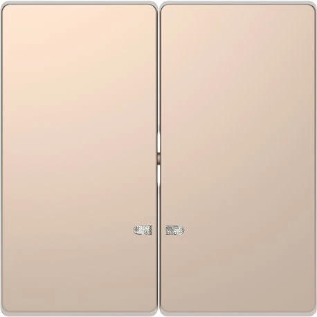 Schneider Electric Enjoliveur Pour Commande Double Avec Voyant D-Life MTN3420-6051 Champagne 3 Schneider Electric Enjoliveur Pour Commande Double Avec Voyant D-Life MTN3420-6051 Champagne