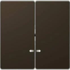 Schneider Electric Enjoliveur Pour Commande Double Avec Voyant D-Life MTN3420-6052 Mocca