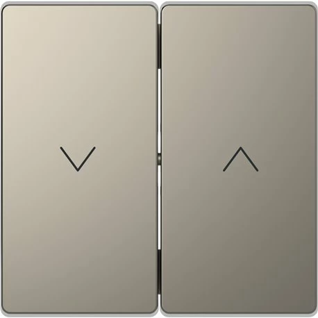 Schneider Electric Enjoliveur Pour Commande Double Volets Roulants D-Life MTN3855-6050 Nickel 3 Schneider Electric Enjoliveur Pour Commande Double Volets Roulants D-Life MTN3855-6050 Nickel