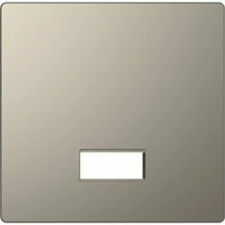 Schneider Electric Enjoliveur Pour Commande Simple Avec Hublot Et Symboles D-Life MTN3350-6050 Nickel