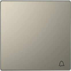 Schneider Electric Enjoliveur Pour Commande Simple Avec Picto Carillon D-Life MTN3305-6050 Nickel