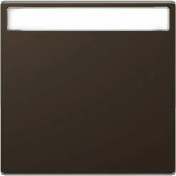 Schneider Electric Enjoliveur Pour Commande Simple Avec Porte-étiquette D-Life MTN3360-6052 Mocca