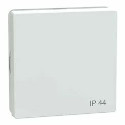 Schneider Electric Enjoliveur Pour Commande Simple IP44 Avec Joint D-Life MTN3304-6035 Blanc Lotus