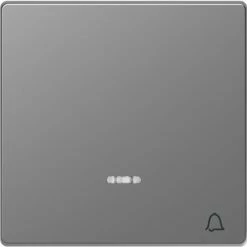 Schneider Electric Enjoliveur Pour Commande Simple Voyant Et Picto Carillon D-Life MTN3325-6036 Acier