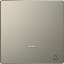 Schneider Electric Enjoliveur Pour Commande Simple Voyant Et Picto Carillon D-Life MTN3325-6050 Nickel