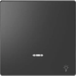 Schneider Electric Enjoliveur Pour Commande Simple Voyant Et Picto Lampe D-Life MTN3322-6034 Anthracite
