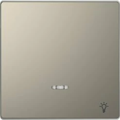 Schneider Electric Enjoliveur Pour Commande Simple Voyant Et Picto Lampe D-Life MTN3322-6050 Nickel