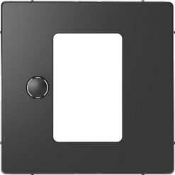 Schneider Electric Enjoliveur Pour Thermostat Programmable écran Tactile D-Life MTN5775-6034 Anthracite