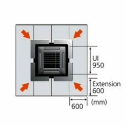 Extension De Façade 875053 UTG-AKXA-W Blanc