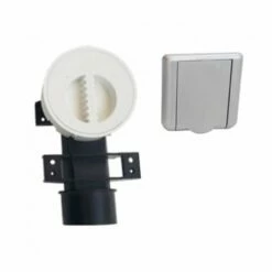 Kit Prises Carrées Gris Contre-prise Ronde