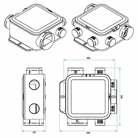 VMC Hygroréglable EasyHOME Hygro Compact Premium Groupe Microwatt 5 VMC Hygroréglable EasyHOME Hygro Compact Premium Groupe Microwatt – Image 3