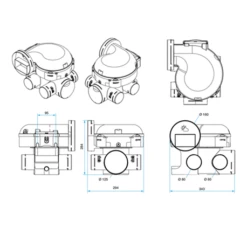 VMC Simple Flux EasyHOME PureAIR Classic Groupe Seul 12 VMC Simple Flux EasyHOME PureAIR Classic Groupe Seul -Schneider Electric Soldes groupe easyhome pureair classic 11033055 aldes 4