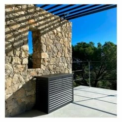 Habillage Groupe Extérieur Cache-clim Aluminium Anthracite Taille M 6 Habillage Groupe Extérieur Cache-clim Aluminium Anthracite Taille M -Schneider Electric Soldes habillage groupe exterieur cache clim aluminium anthracite taille m 1