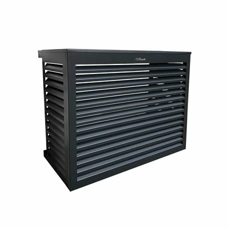 Habillage Groupe Extérieur Cache-clim Aluminium Anthracite Taille M 3 Habillage Groupe Extérieur Cache-clim Aluminium Anthracite Taille M