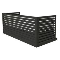 Habillage Groupe Extérieur Cache-clim Aluminium Anthracite Taille XXL-option
