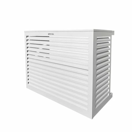 Habillage Groupe Extérieur Cache-clim Aluminium Blanc Taille M 3 Habillage Groupe Extérieur Cache-clim Aluminium Blanc Taille M