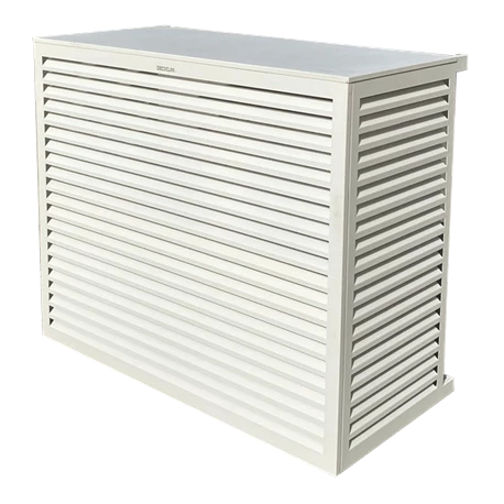 Habillage Groupe Extérieur Cache-clim Aluminium Blanc Taille XL 3 Habillage Groupe Extérieur Cache-clim Aluminium Blanc Taille XL