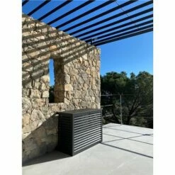 Habillage Groupe Extérieur Cache-clim Aluminium Anthracite Taille S 8 Habillage Groupe Extérieur Cache-clim Aluminium Anthracite Taille S -Schneider Electric Soldes habillage groupe exterieur cache clim cacheclim alu s anthracite alu anthracite taille s 2