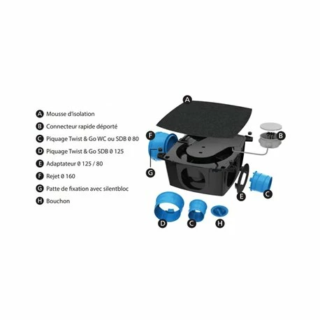 Atlantic VMC Hygroréglable Kit Hygrocosy Flex 6 Atlantic VMC Hygroréglable Kit Hygrocosy Flex – Image 4